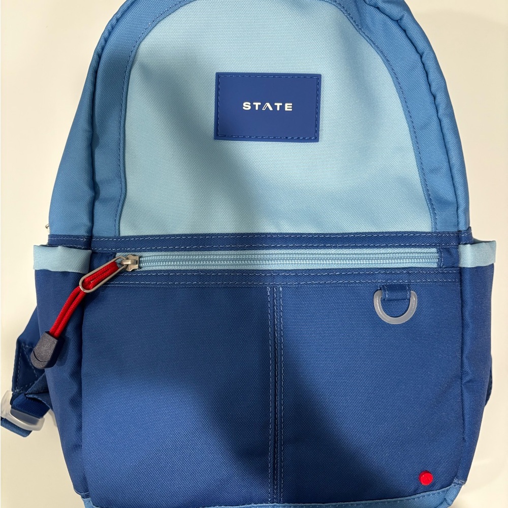 STATE Blue Two-Tone Kane Mini Kids Backpack